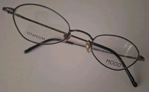 NOS Rare MODO 886 45/21/145 TITANIUM EYEGLASSES Gunmetal Japan - Bild 1 von 7