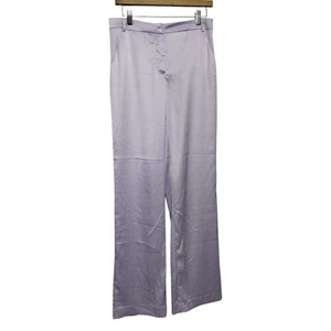 Naked Wardrobe High Waisted Gloss Pants Women's S Lavender - Picture 1 of 8