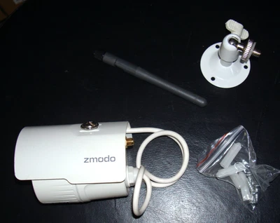 Zmodo ZP-IBI15-W Outdoor Security Camera w/ Antenna / NO - Power Supply - Image 1 of 4