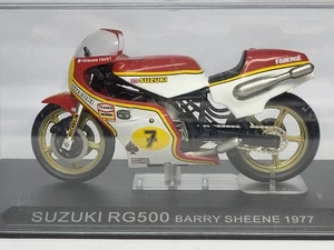 Altaya 1/24 Moto GP 1977 Barry Sheene #7 Suzuki RG500 Motorrad - Bild 1 von 8
