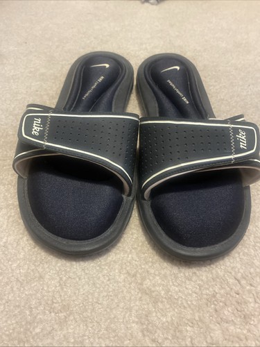 Nike Comfort Footbed Slides 360883 011 scarpe slip on nero bianco donna taglia 8