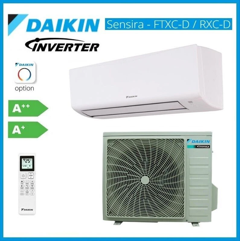 DAIKIN SENSIRA FTXC35D/RXC35D CLIMATISEUR 12000BTU INVERTER PRED.WIFI A++/A+ - Photo 1/1