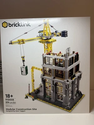 Lego Bricklink 910008 Modular Construction Site BRAND NEW FACTORY SEALED IN BOX - Image 1 of 4