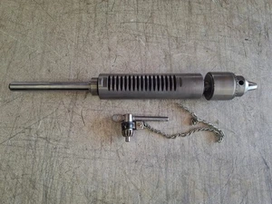 VINTAGE DELTA ROCKWELL DP 220 Drill Press Spindle Quill w/ Jacobs Chuck - Picture 1 of 17