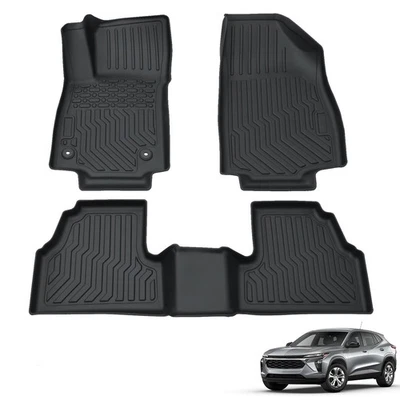 For 2013-2022 For Buick Encore Chevrolet Trax 3D Front & Rear Floor Mats Liner - Image 1 of 4