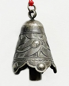 Antiker chinesischer Glockenanhänger Silber - Bild 1 von 18