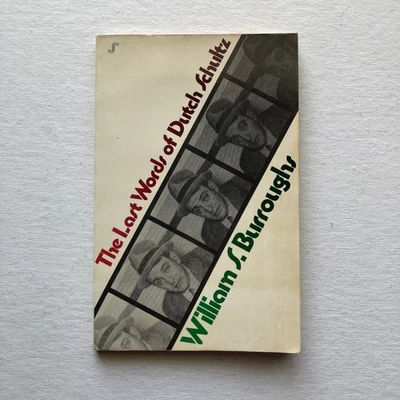 Vintage The Last Words of Dutch Schultz William S Burroughs Crime Fiction Softco Foto 1 de 4