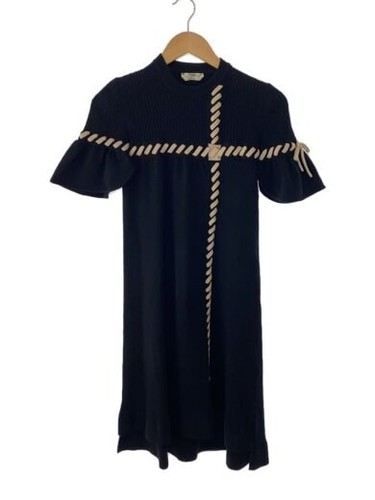 FENDI Abito manica corta 36 BLK Colore tinta unita 