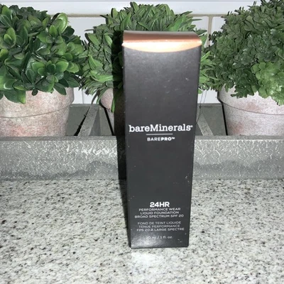 bareMinerals BAREPRO CINNAMON 25 Performance Wear Liquid Foundation SPF 20 1oz - Image 1 of 3
