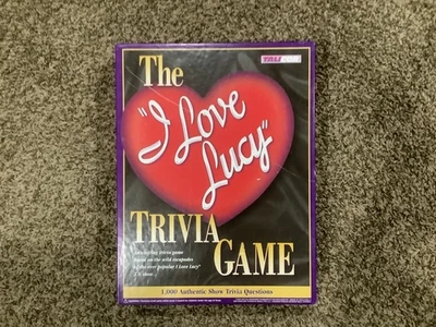 The I Love Lucy Trivia Board Game 1000 Show Questions Talicor 1998 open box - Image 1 of 4