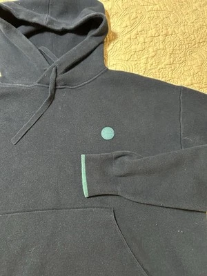 Scotch Soda Para Hombres L Sudadera con Capucha Azul Mezcla de Lana Logo Amsterdam Pull Over Foto 1 de 4