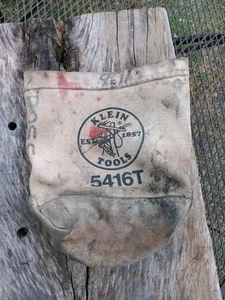 Vintage Klein Tools 5416T Tool Pouch - Picture 1 of 3