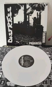DISTRESS "Progress/Régress" Vinyl Exclu Ltd White 100 Copies Worldwide. Rare.... - Imagen 1 de 4