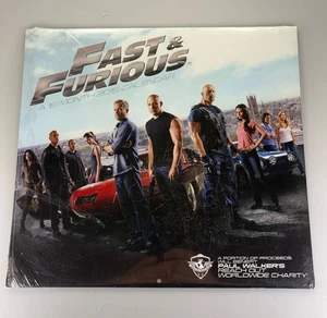 2015 ACCO Brands Fast And Furious 16 Month Calendar - Factory Sealed! - Picture 1 of 2