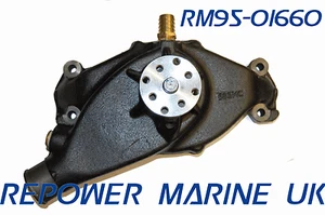 Wasserpumpe für 7.4L 8.2L V8 Mercrusier, Volvo Penta, OMC, Crusader, 46-8M0113735 - Bild 1 von 1