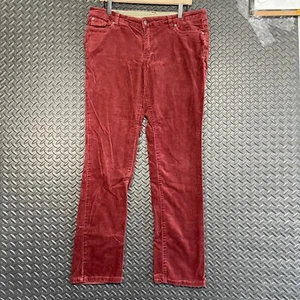 Chor rote Cordhose Freizeitkleidung flexibel bequem Damengröße 13 - Bild 1 von 7