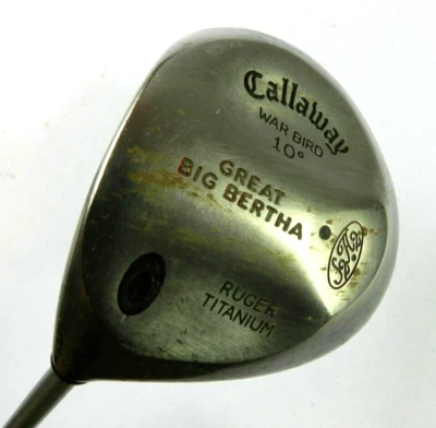 CALLAWAY Titanium CLUB Big Bertha WARBIRD 10 degree METAL WOOD regular flex D221 - Image 1 of 4