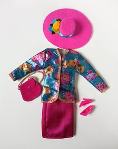 Tenue Barbie Prêt-à-Porter / Paris Pretty Mattel #7584 #6558, vintage 1989 - Foto 1 di 16