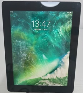 Apple iPad 4 Unlocked A1458 Black Wi-Fi 32GB 9.7" Retina Display iOS Tablet - Picture 1 of 8