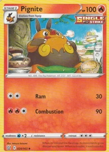 Pignite 24/163 Pokemon Battle Styles - Picture 1 of 2