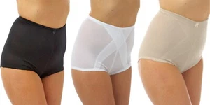 2 X Pairs Firm Control Cross Panel Brief for Women - Women's Shapewear Brief - Picture 1 of 6