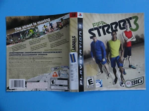 PLAYSTATION 3 FIFA STREET 3 ARTE DE PORTADA ORIGINAL **SIN JUEGO NI ESTUCHE** - Imagen 1 de 4