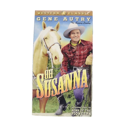 Oh Susanna VHS Tape * NEW Sealed * Gene Autry * Western Classic * Black & White - Image 1 of 4