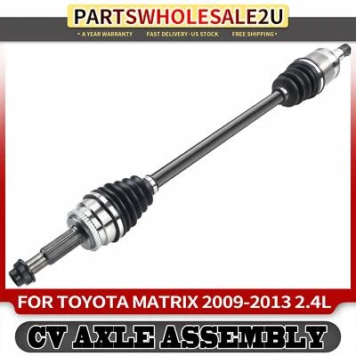 Conjunto de eje trasero derecho/derecho CV para Toyota Matrix 2009-2013 2,4 L tracción total Foto 1 de 4