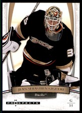 2007-08 Fleer Hot Prospects Jean-Sebastien Giguere Anaheim Ducks #39