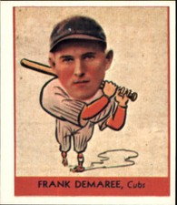 1938 Goudey Heads-Up '85 Reprints Baseball Card #244 Frank Demaree