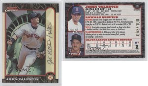 1999 Bowman Chrome International Refractor /100 John Valentin #12