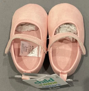 NEW Carter’s Child Of Mine Pink Infant Shoes, 3-6 Months - Picture 1 of 2