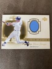 2000 UD Legends George Brett Game Used Jersey #J-GB