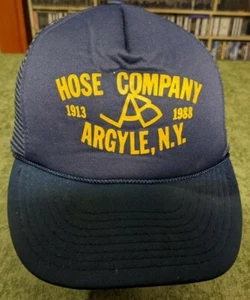 J.A. Barkley Hose Co. No. 1 Inc. 1988 Argyle, New York baseball cap hat - Picture 1 of 5
