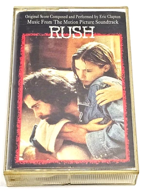 Rush Music From The Motion Picture Soundtrack Cassette Tape 1992 Blue Tape - Image 1 of 4