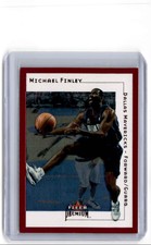 2001-02 Fleer Premium Star Rubies Michael Finley 054/100 Dallas Mavericks #SR146