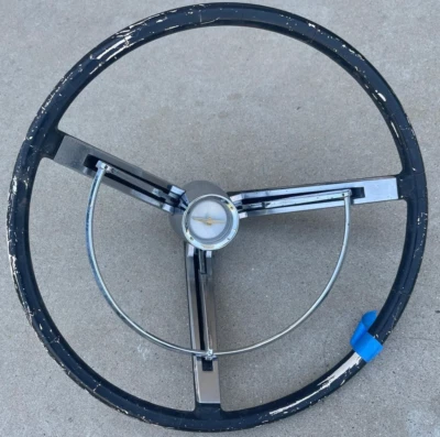 FORD THUNDERBIRD STEERING WHEEL CHROME TRIM KIT 1961-1963 61-63 OEM #2 - Image 1 of 4