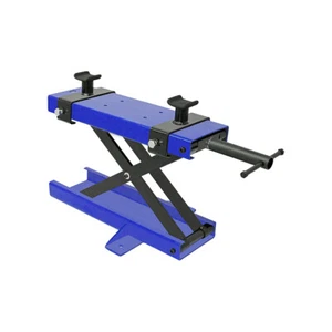 1100 Lbs Motorcycle Lift Scissor Jack Lift Repair Wide Stand Bike Off-Road Bike - Foto 1 di 6