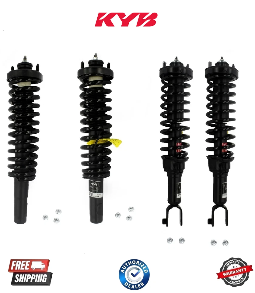 KIT de puntales de suspensión delanteros y traseros KYB con muelles helicoidales para Honda Civic 96-00 Foto 1 de 1