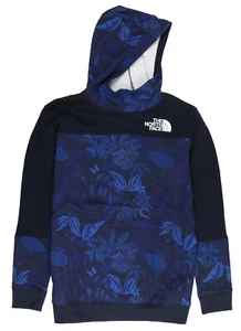 THE NORTH FACE Youth Street Logo Pullover Hoodie X-Large (18/20) Blue Tropical - Picture 1 of 3