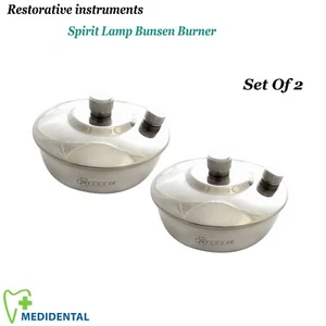 Dentallabor / Juweliere Spiritlampe Bunsenbrenner mit verstellbarem Gewebe Neu - Bild 1 von 2