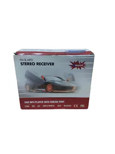NEW 60W Single 1DIN Car Stereo Radio Bluetooth FM USB AUX Player 60WX4 JSD-520 - Picture 1 of 5