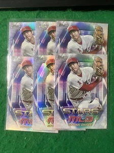 6- 2023 Topps Series 1 - Stars of MLB #SMLB-21 Shohei Ohtani - Picture 1 of 3