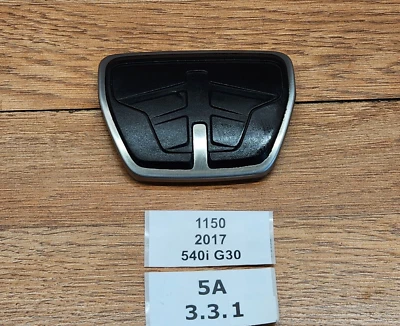 ✅ 17-20 OEM BMW G30 530 540 M550 Pedal de freno Recorte Cubierta Pastilla * Foto 1 de 4