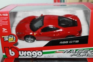 FERRARI - 488 GTB - 2015 - RETRO CARICA - BURAGO SCALA 1/43 - SERIE FERRARI - Foto 1 di 2