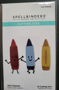 SPELLBINDERS Caboodle Exclusivo ¡Yay! Troqueles de corte de lápices de colores Happy Smiles School - Imagen 1 de 2