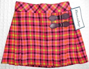 NEU Hartstrings Baby Kleinkind Mädchen 3T rosa karierter Rock - Bild 1 von 2