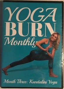 Yoga Burn Monthly ~ Month Three: Kundalini Yoga ~ DVD Set ~ Brand New ~ Sealed - Picture 1 of 2