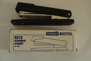 Stanley Bostitch B515 standard Metal  Stapler  NOS Black - Picture 1 of 2