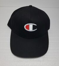 Authentic Champion Snap Back Cap Black One Size Fits Most Brand New With Tags 